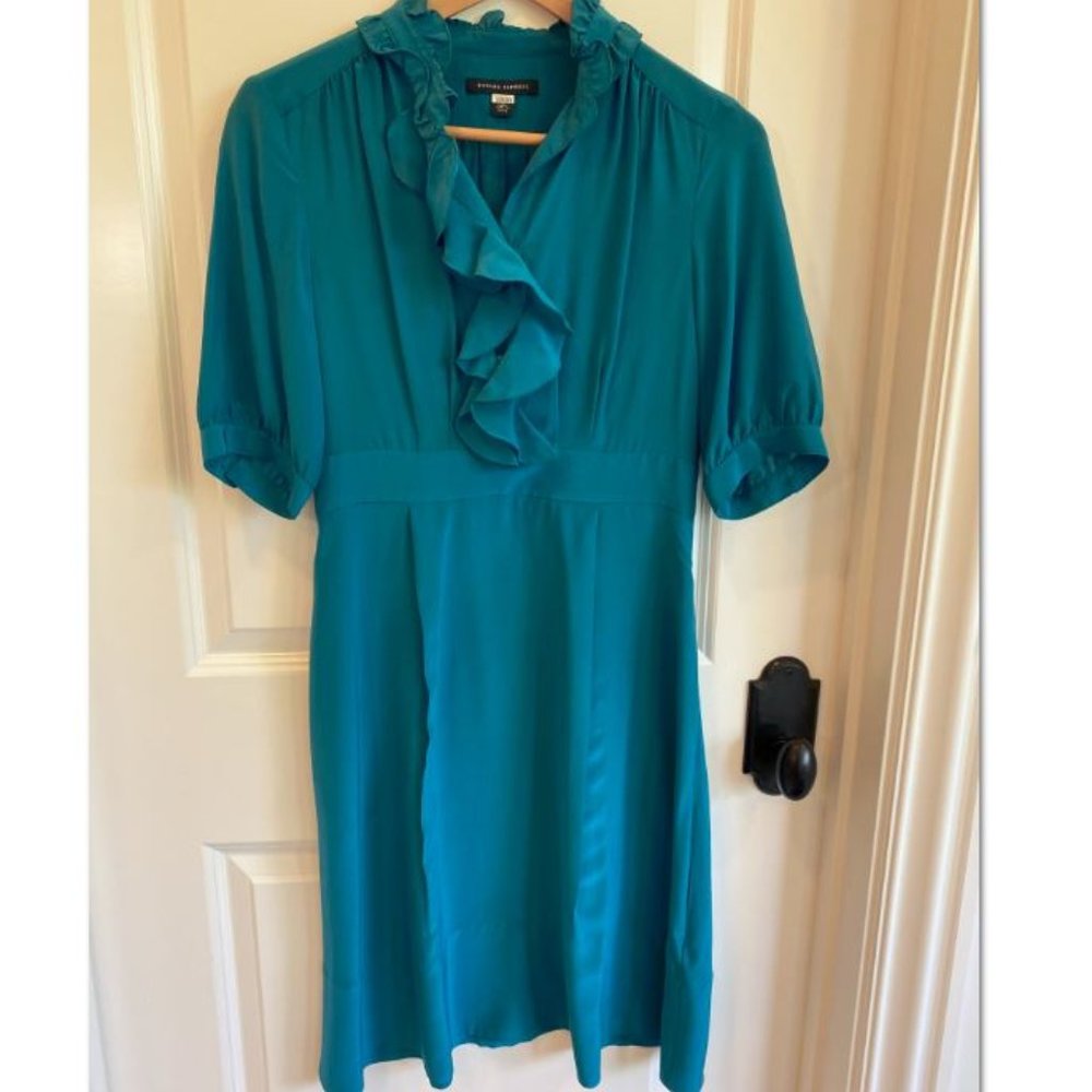 Stunning Vintage Silk Dress with Pockets